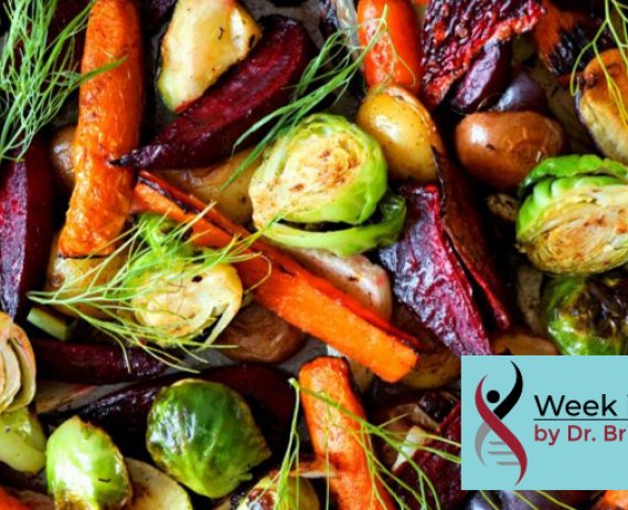Assorted roasted vegetables