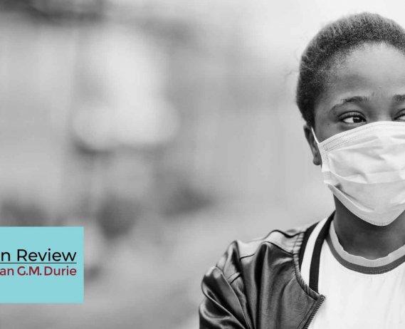 Black woman wearing face mask