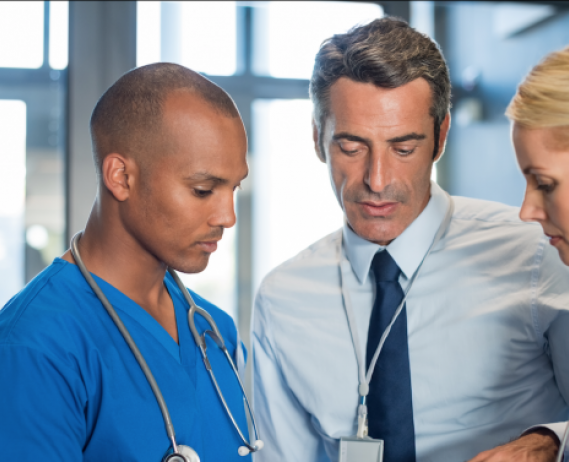 Medical Staff discussing 