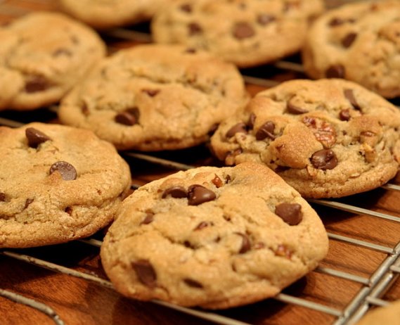 chocolate chip cookies.