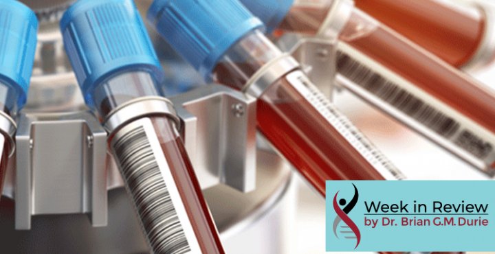 Blood in test tubes