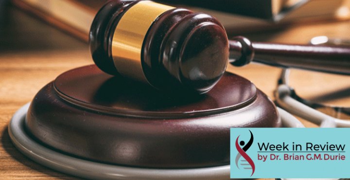 Judge's Gavel and stethoscope