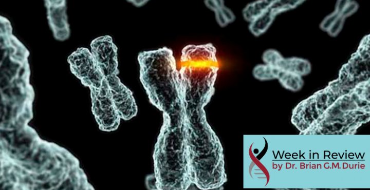 Graphic of a mutated X chromosome
