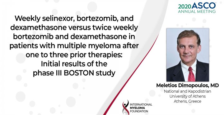 ASCO 2020 Results of the BOSTON trial