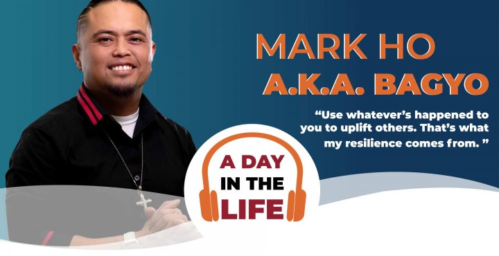 Myeloma patient and hiphop artist Mark Ho a.k.a Bagyo