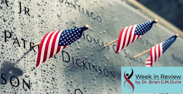 flag on monument
