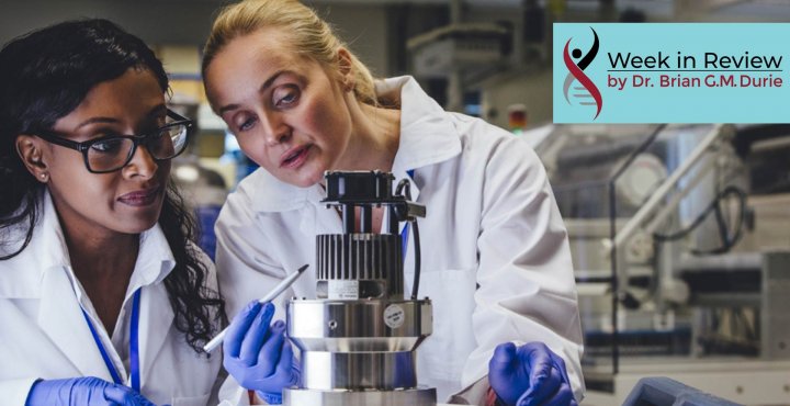 two doctors doing research in a lab