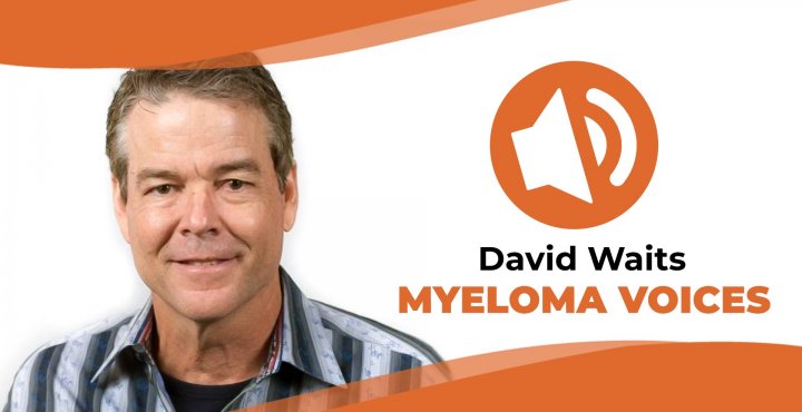 David Waits discusses his myeloma journey on the IMF's "Myeloma Voices" podcast