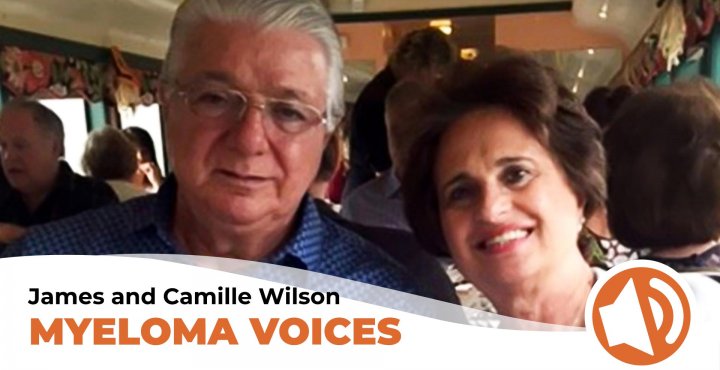 James and Camille Wilson interviewed for the IMF's "Myeloma Voices"