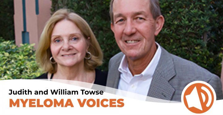 Judith and William Towse talk about multiple myeloma on "myeloma voices"
