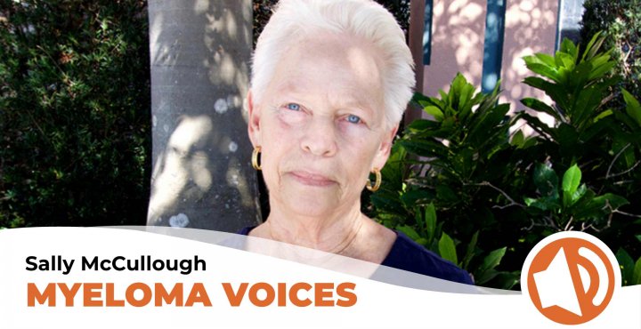 Myeloma patient Sally McCullough share her myeloma journey