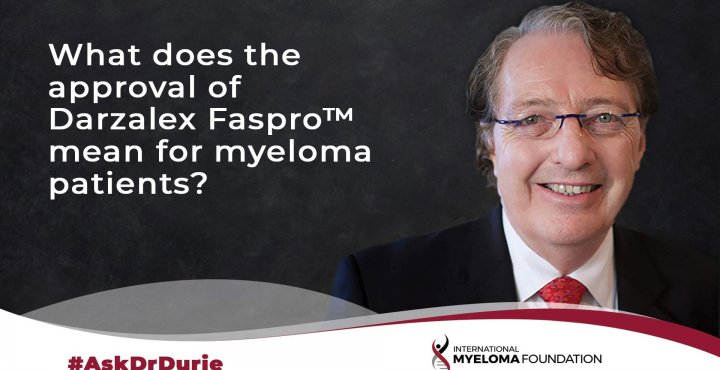 Ask doctor durie Darzalex Faspro title card