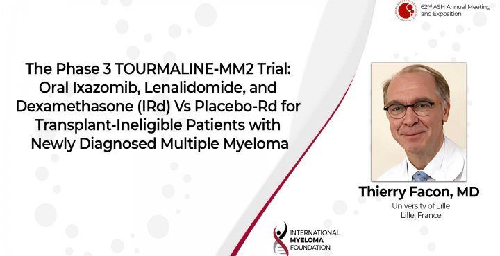 TOURMALINE-MM@ study Dr. Thierry Facon ASH 2020