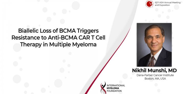 Biallelic Loss of BCMA Triggers Resistance to Anti-BCMA CAR T Cell Therapy in Multiple Myeloma 