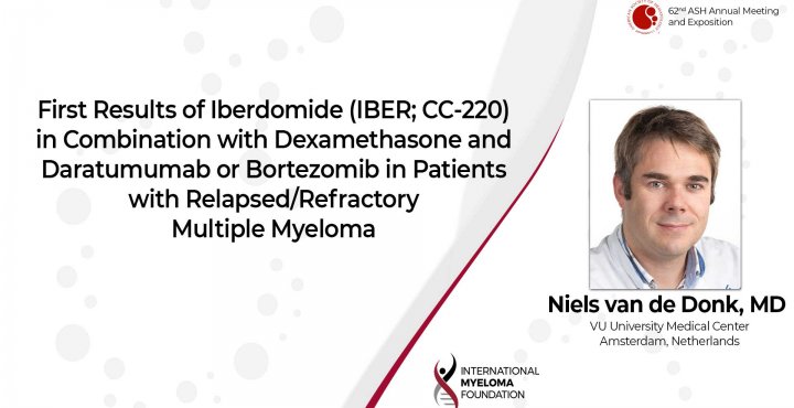 iberdomide Dr. Van de Donk ASH 2020