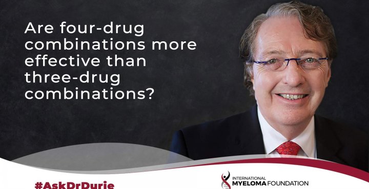 ask dr durie video sq, four drug combo instead of three drug combo