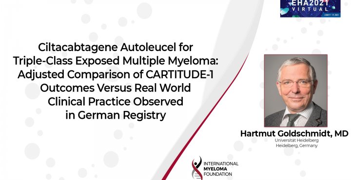 EHA 2021 real worlds outcomes of CARTITUDE-1