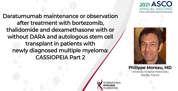 ASCO 2021 Cassiopeia 2 study