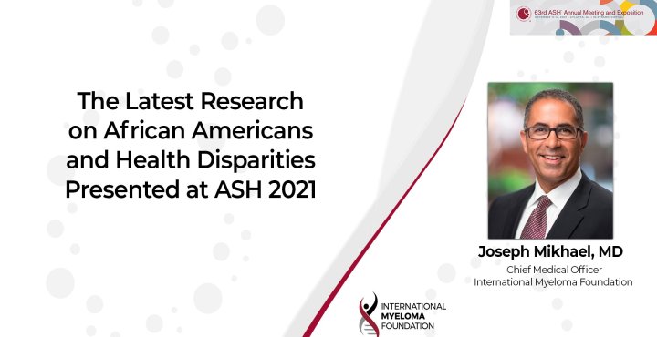 Health Disparities in Multiple Myeloma