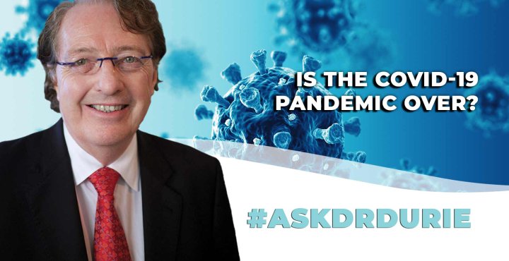 Is the COVID-19 pandemic over? 