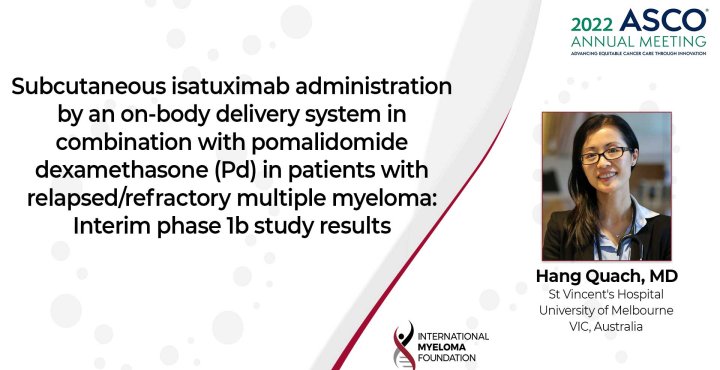 Interim Phase 1b Study Results of SC Isa and Pd at ASCO22