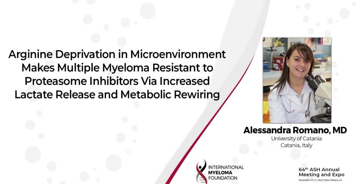 Dr. Romano on the effects of Arginine Deprivation in Multiple Myeloma