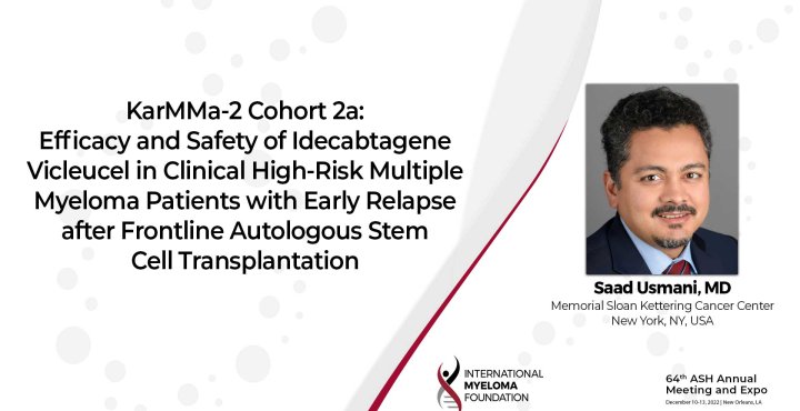 Dr. Saad Usmani abstract on KarMMa2