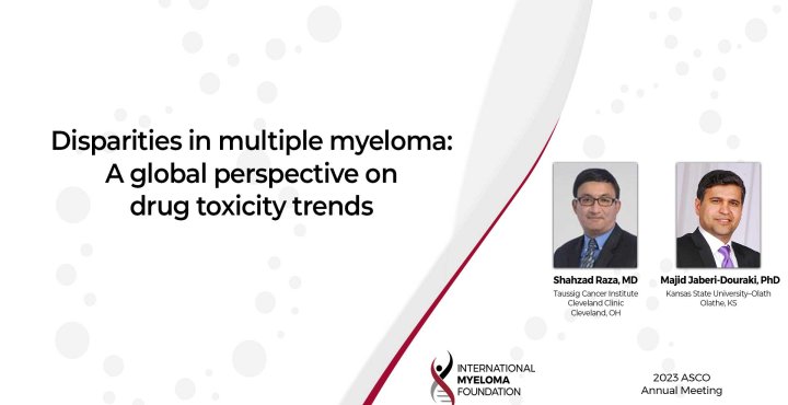 Disparities in multiple myeloma: A global perspective on drug toxicity trends
