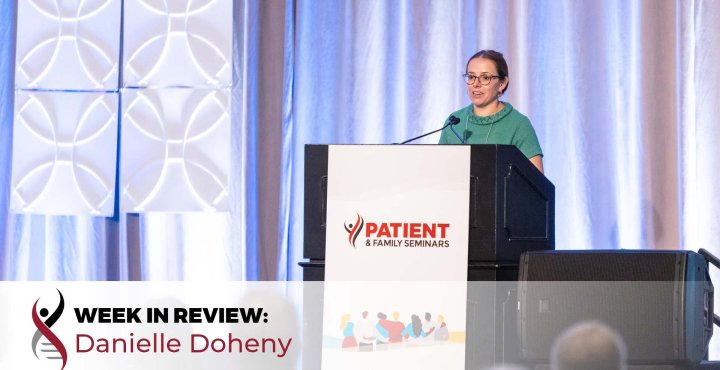 Danielle Doheny at podium