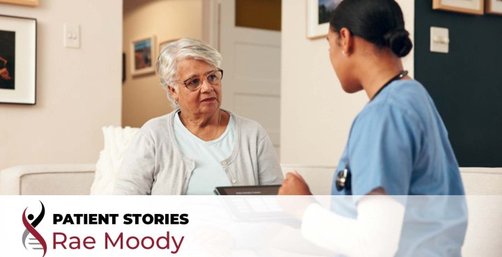 Patient with healthcare provider