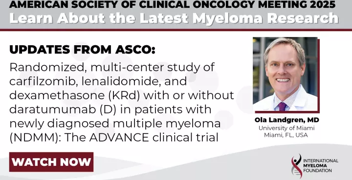 ASCO25 Landgren ADVANCE clinical study