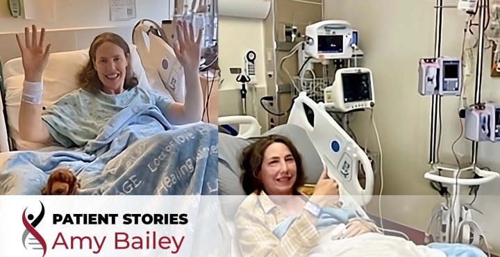 myeloma patient Amy Bailey