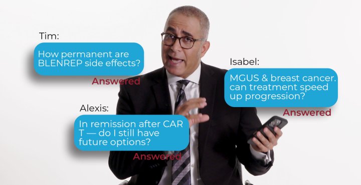 Your Myeloma Questions Answered: PET Scans, Side Effects, and New Treatment Options 