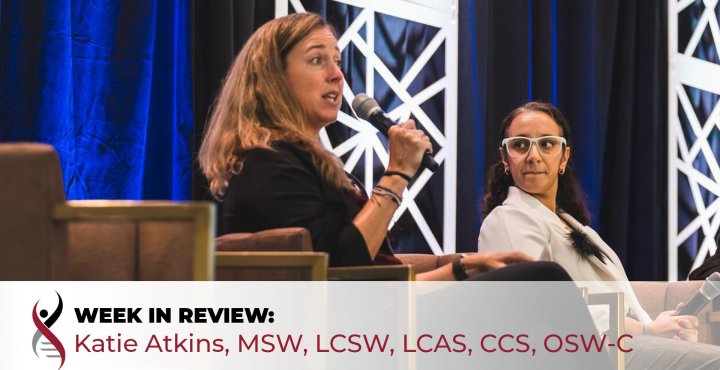 IMF Associate Director of Support Groups -Katie Atkins, MSW, LCSW, LCAS, CCS, OSW-C