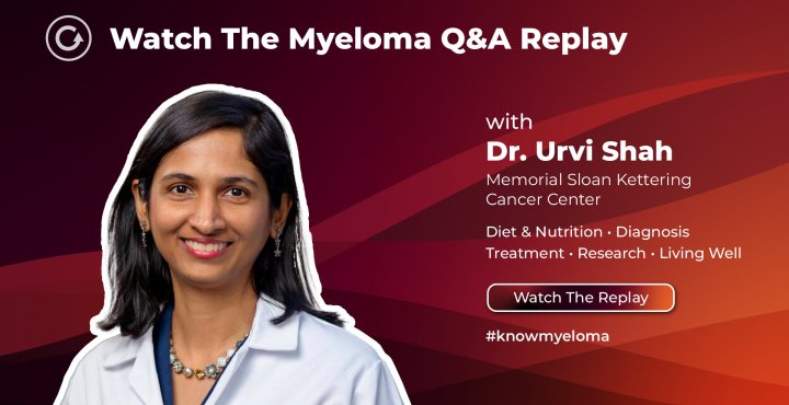  Replay the Facebook Q&A with Dr. Urvi Shah | September Blood Cancer Awareness Month #KnowMyeloma