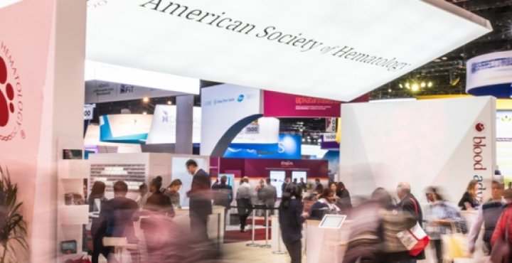 Interior of the San Diego convention center for ASH 2019