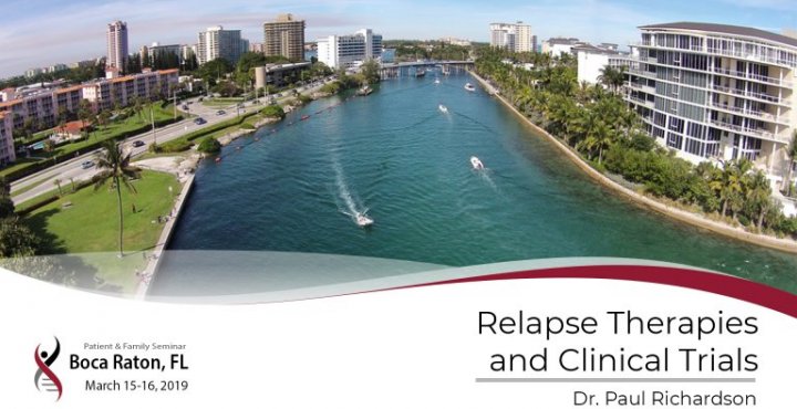 2019 Boca PFS: Relapse Therapies and Clinical Trials