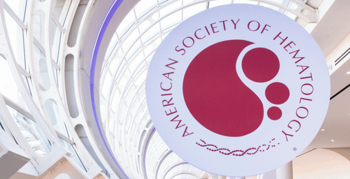 ASH logo hung in convention center