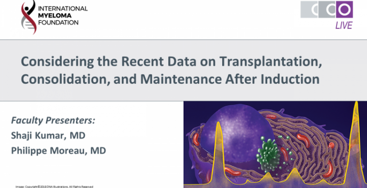 ASH 2018: Recent data on transplantation, consolidation, and maintenance after induction therapy