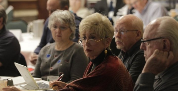 attendees at a 2015 IMF Patient and Family Seminar in Boca Raton, Florida