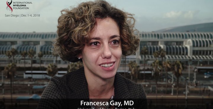 Dr. Francesca Gay at ASH Convention 2018