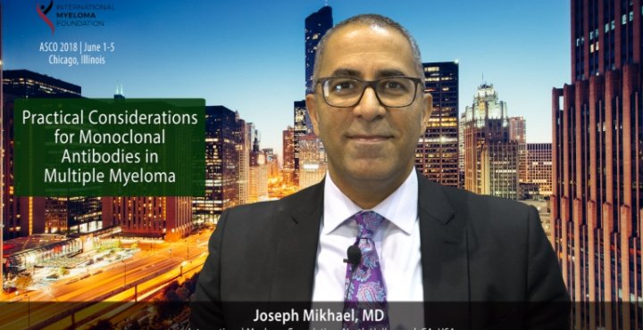 Dr. Joseph Mikhael at ASCO 2018