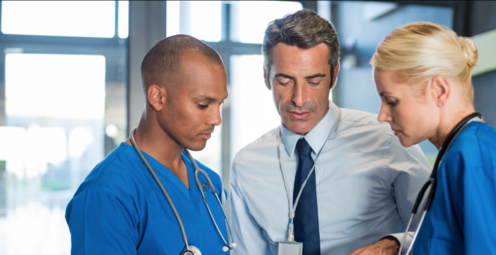 Medical Staff discussing 