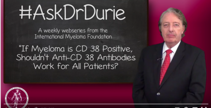  Dr. Durie stands in front of chalk board
