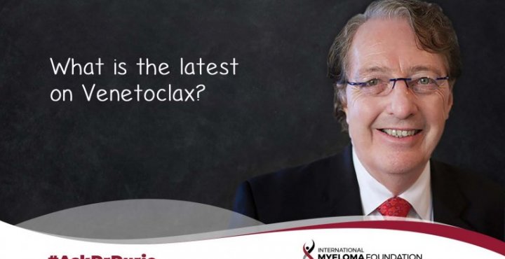 title card for Ask Dr Durie What is the latest on Venetoclax