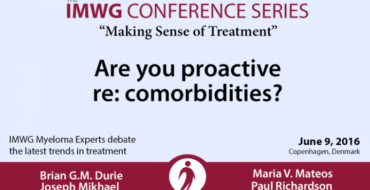 IMWG Myeloma Experts Debate Comorbidities