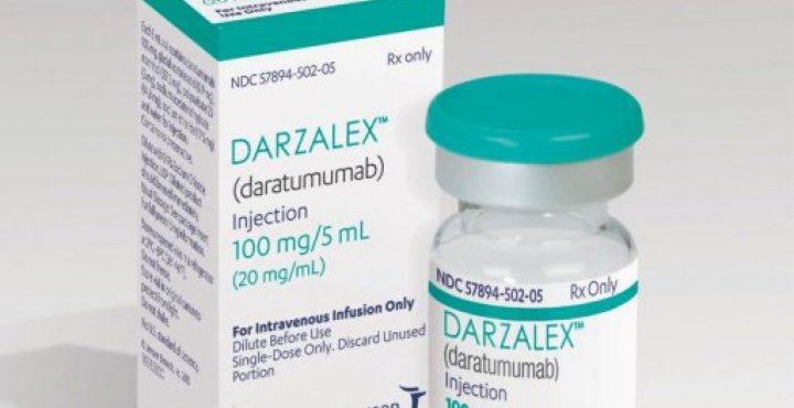 Darzalex prescription bottle and box