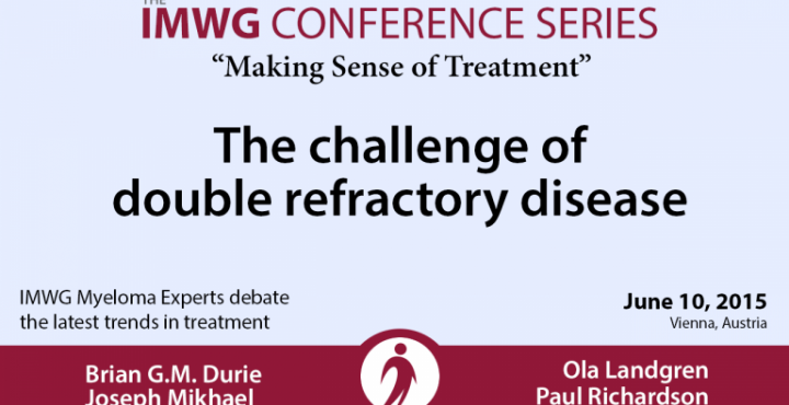 IMWG: The Challenge of Double Refractory Disease