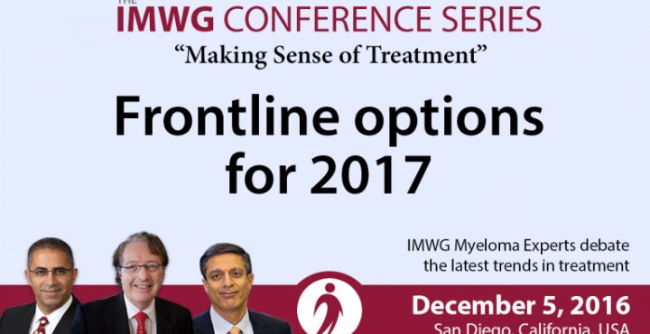 Frontline options discussion at 58th Annual ASH Meeting i