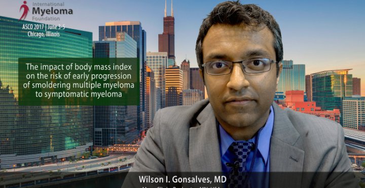 Wilson I. Gonsalves, MD at ASCO 